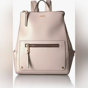 Aldo pebbled faux leather backpack in color bone